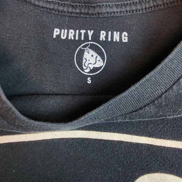 Purity Ring Band Quietest Feeling Graphic T-Shirt Mens Small - Picture 3 of 5